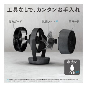 【新品未開封】PK-S1801-B SHARP PK-S1801-B アッシュブラック [サーキュレーター] | 激安