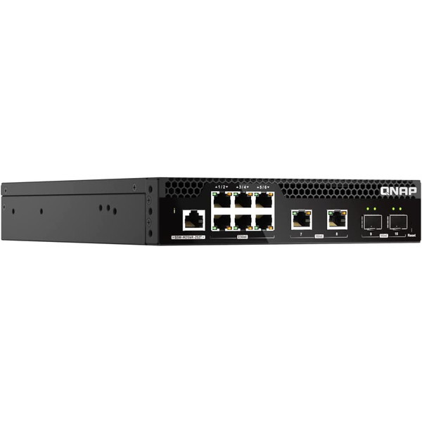 QNAP QSW-M2106R-2S2T [スイッチングハブ (10ポート/10GbE SFP+・10GbE