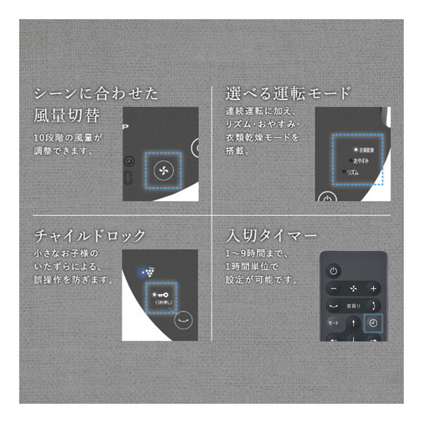 ♡新品未開封♡プラズマクラスターSHARP サーキュレーター　グレー Amazon | SHARP シャープ サーキュレーター DCモーター PK-18S02