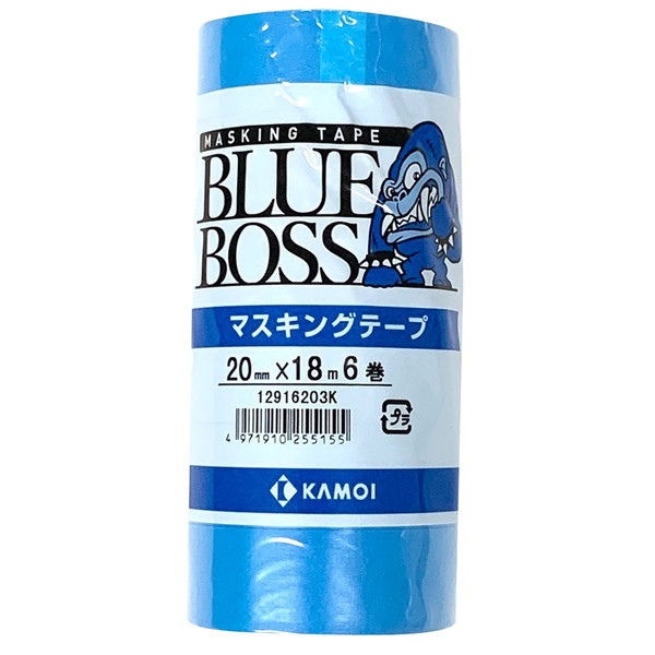 J BLUE BOSS ԗhp}XLOe[v 20mm×18m 6pbN