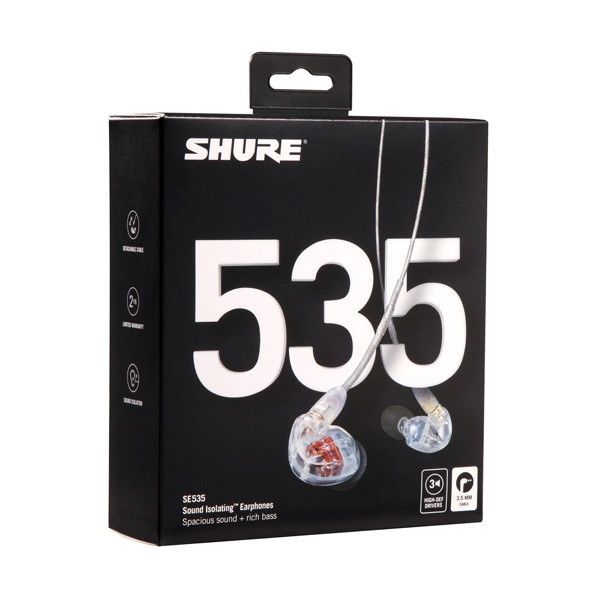 イヤホン Shure se535 CL-A Amazon.com: Shure SE535-CL Professional Sound Isolating