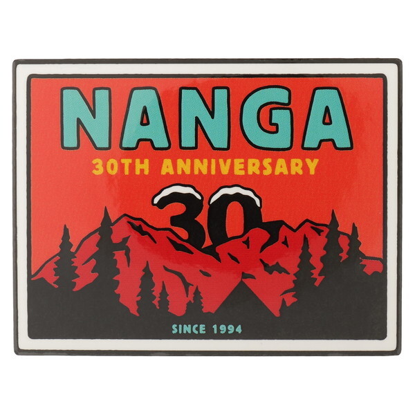 NANGA ナンガ NANGA 30TH ANNIVERSARY STICKER SQUARE ORG×RED FREE NA2443-3G203-A  N0003056 30thアニバーサリーステッカー スクエア 激安の新品・型落ち・アウトレット 家電 通販 XPRICE エクスプライス (旧  PREMOA プレモア)