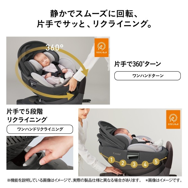 Combi コンビ ホワイトレーベル THE S ISOFIX エッグショック ZC-720