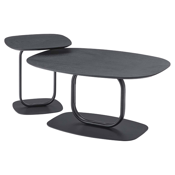 セール 東谷 サイドテーブル ブラック TEC-84BK 東谷(あずまや) サイド