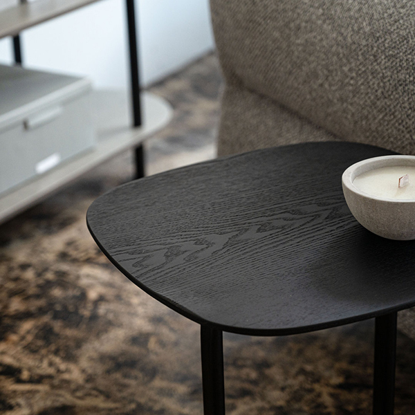 ①未使用★東谷 サイドテーブル ブラック TEC-84BK 机 インテリア家具 ①未使用東谷 サイドテーブル ブラック TEC-84BK 机 インテリア家具