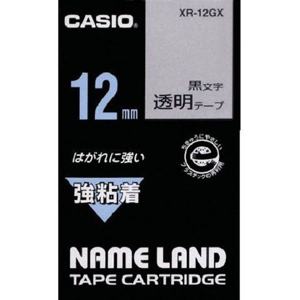 CASIO(JVI) XR-12GX e[v  [l[hpe[vJ[gbW S^Cv 12mm]