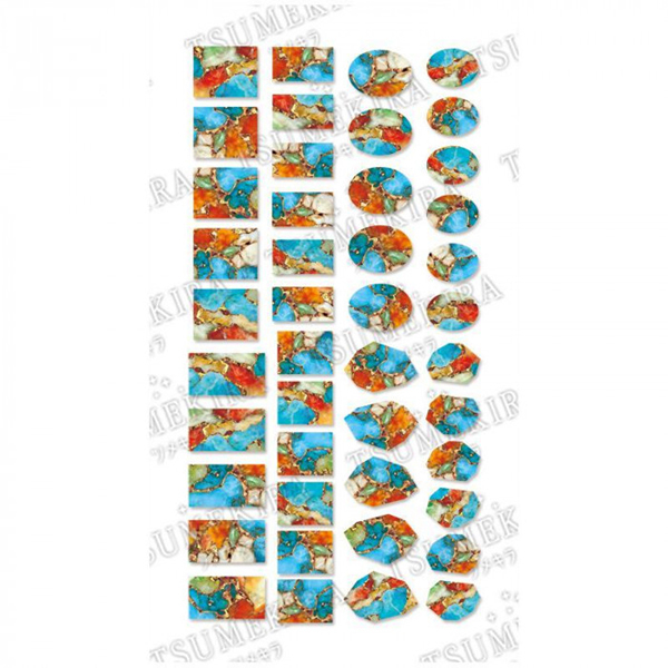 �C���O�J�����g TSUMEKIRA(�c���L��) �l�C���V�[�� noble Hanako �v���f���[�X7 o.c.Turquoise (�W�F����p) NO-HNK-108