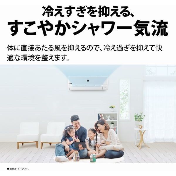 SHARP AY-P25D-W ホワイト系 P-Dシリーズ [エアコン (主に8畳用・単相
