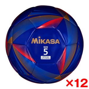6個セット】MIKASA FT551B-GR-SBY ALMUNDO サッカーボール 検定球 5号