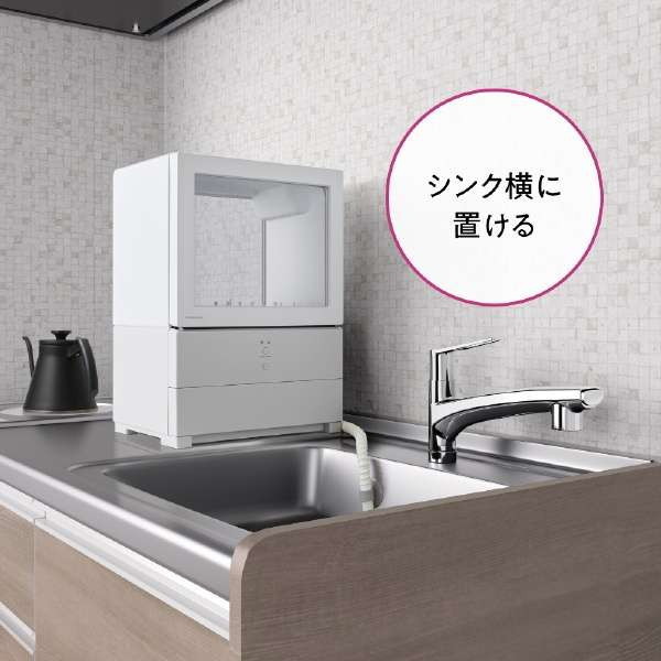 PANASONIC NP-TML1 ホワイト SOLOTA [食器洗い乾燥機 (工事・分岐水栓