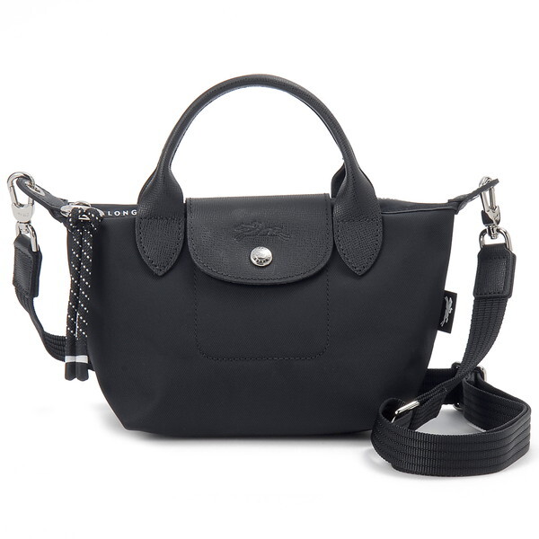 LONGCHAMP ロンシャン ハンドバッグ ブラック L1500 HSR 001 LE PLIAGE 