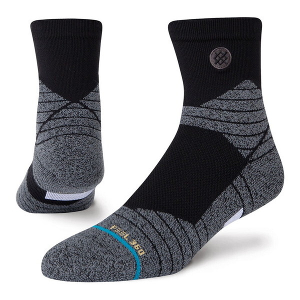 STANCE X^X ICON SPORT QTR BLACK L A459A21SQB [NH[^[\bNX]