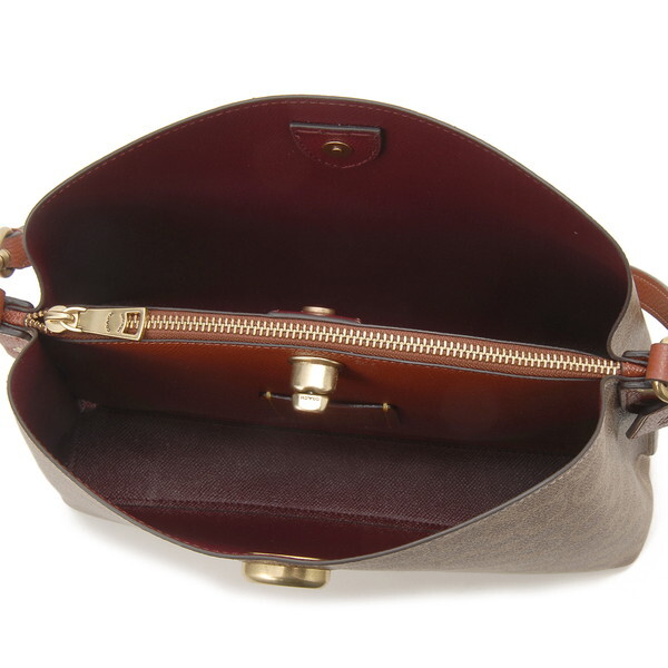 COACH コーチ ショルダーバッグ ブラウン C2745 B4NQ4 SIGNATURE