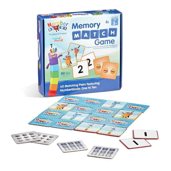 Learning Resources 95399 Numberblocks Memory Match Game