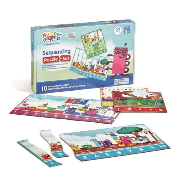 Learning Resources 95403 Numberblocks Sequencing Puzzle Set