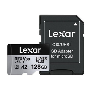 LEXAR LMSSIPL128G-BNANG Professional SILVER PLUS microSDXC UHS-I [マイクロSDカード 128GB]