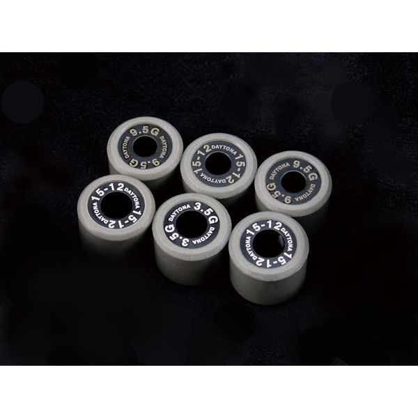 デイトナ D90423 [DWRウエイトローラー3個セット φ16×13mm×8.5g