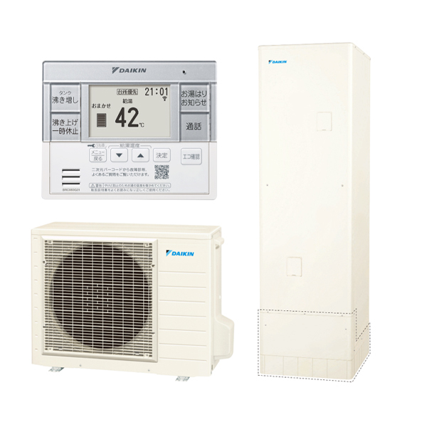 DAIKIN EQN37YV + R~jP[VR + rσJo[ NV[Y [GRL[g p^Cv 370L(3`5l) p^]