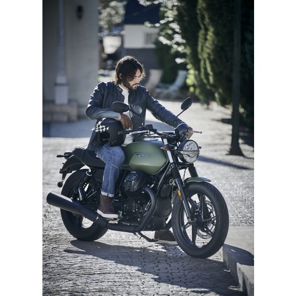 RIDEZ ACE JACKET IRON BLUE M RLJ110 [シングルライダースジャケット