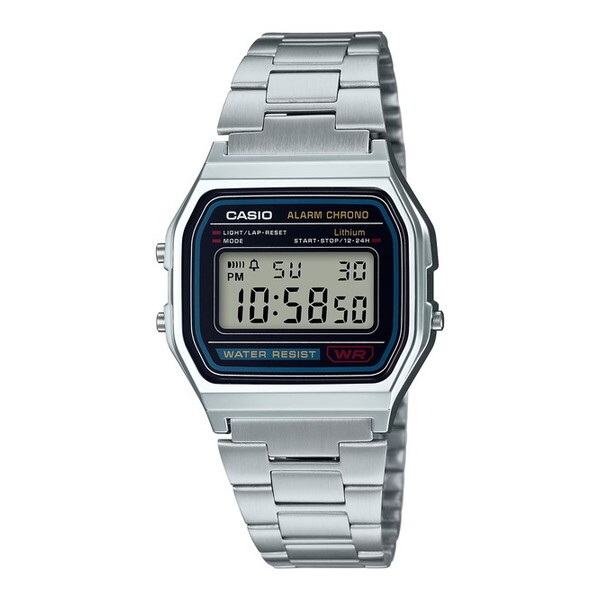 CASIO A158WA-1JH CASIO Collection STANDARD [NH[crv (YEHb`)]