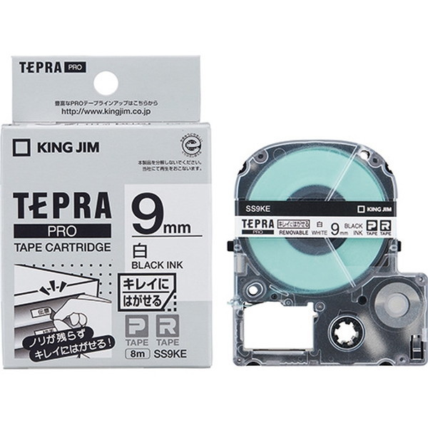 KING JIM SS9KE [�e�v��PRO�e�[�v�J�[�g���b�W �L���C�ɂ͂����� �� ������ 9mm��]