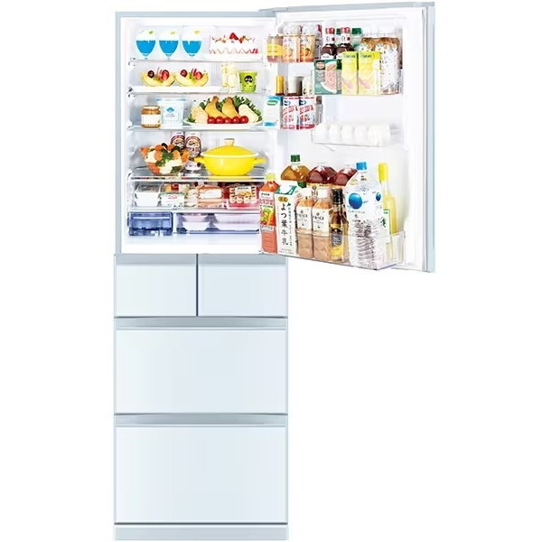 MITSUBISHI MR-BD46K-W クリスタルピュアホワイト BDシリーズ [冷蔵庫