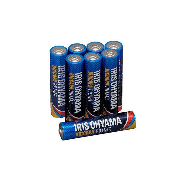 BIGCAPA basic  単4アルカリ乾電池 LR03Bbp／12S(12本入*4セット)[電池 単4 アルカリ乾電池 大容量 アイリスオーヤマ]