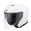 デイトナ D61075 DN006SJジェットヘルメットWH/M バイク用 SG規格 高強度ABS スポーツ設計 インナーバイザー / スピーカーホール 装備 ホワイト Mサイズ(57-58cm)