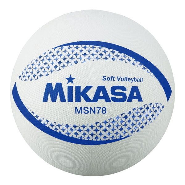 ミカサ ミカサ カラーソフトバレーボール 検定球 MSN78-W