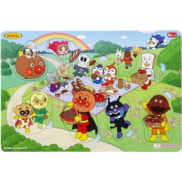セイカ 6850010B パズル8P パンでピクニックアンパンマン | 激安の新品