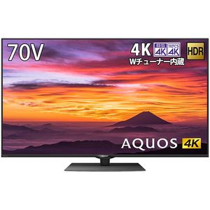 SHARP 4T-C70BN1 AQUOS [70V型 地上・BS・110度CSデジタル 4K内蔵 液晶 