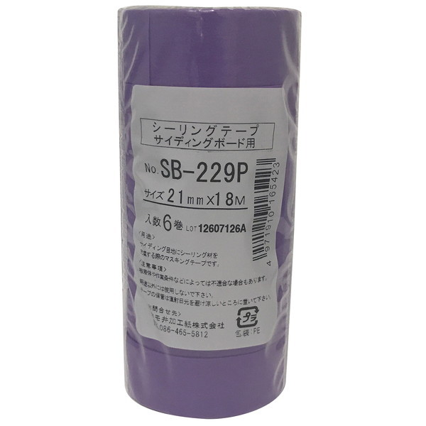 J No.SB229P V[Oe[v(TCfBO{[hp) 21mm×18m 6pbN