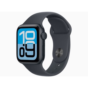 APPLE MEHC4J/A ミッドナイトスポーツバンド M/L SE 3 GPSモデル 40mm [Apple Watch]