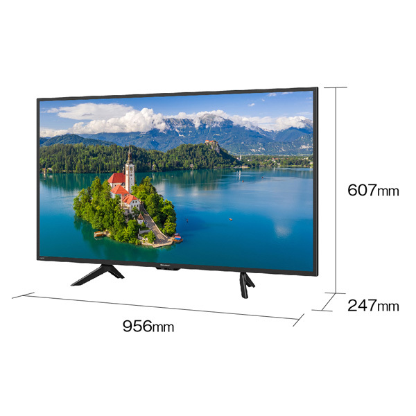 2022年製 SHARP AQUOS 32V型 HD液晶テレビ 2T-C32DE - テレビ