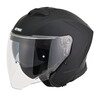 デイトナ D61059 DN006SJジェットヘルメットMBK/M バイク用 SG規格 高強度ABS スポーツ設計 インナーバイザー / スピーカーホール 装備 マットブラック Mサイズ(57-58cm)