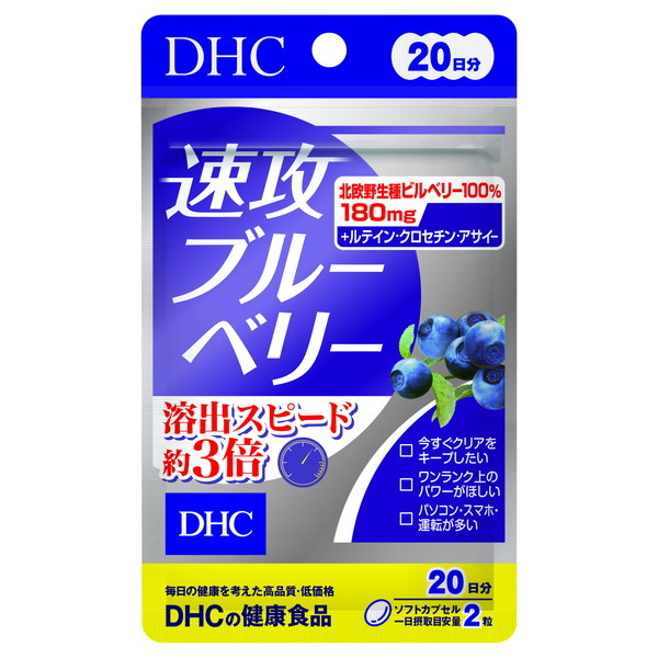 DHC ブルーベリーエキス 60日分 ×2 - 健康用品