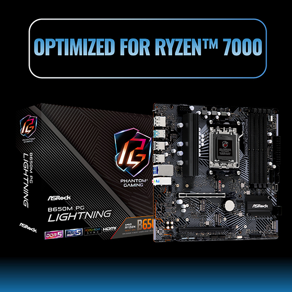 AMD Ryzen 5 8600G BOX With Wraith Stealth Cooler CPU + ASRock B650M PG  Lightning マザーボード セット | 激安の新品・型落ち・アウトレット 家電 通販 XPRICE - エクスプライス (旧 PREMOA -  プレモア)