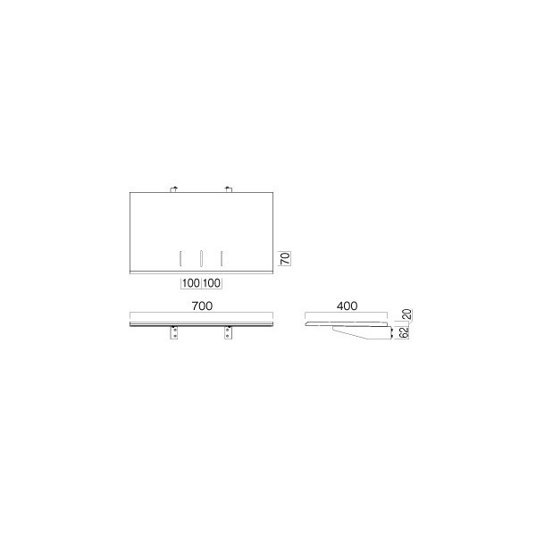 ハヤミ工産 PHP-S8201L シルバー [棚板 (ワイドタイプ)] | 激安の新品