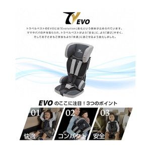 日本育児 6100100001 トラベルベストEvo サンドグレー