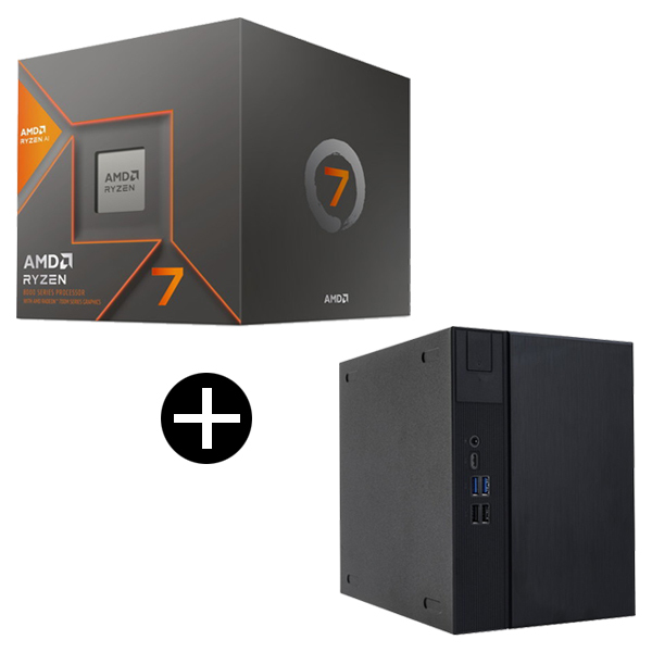 AMD Ryzen 7 8700G BOX With Wraith Spire Cooler CPU + ASRock