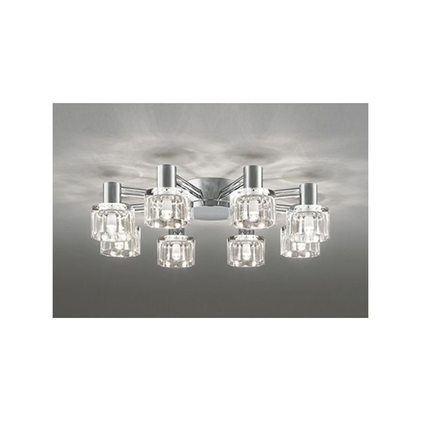 598)【美品】LEDシャンデリア～8畳 OC257018LC カチット式 照明