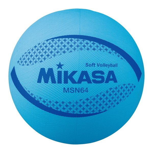 MIKASA MSN64-BL [ソフトバレー(小学校1〜4年)円周64cm 約150g 青]