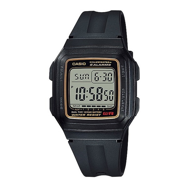 CASIO F-201WA-9AJH CASIO Collection STANDARD [NH[crv (YEHb`)]