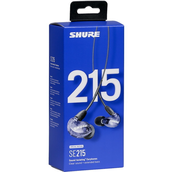 SHURE SE215SPE-PL-A パープル SE215 SPECIAL EDITION [ダイナミック