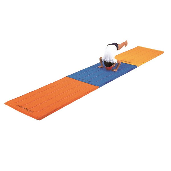 エバニュー EKM046 500 カラーペットマット滑止付90×180×5 緑 【法人