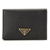 PRADA プラダ 二つ折り財布 ブラック 1MV021 QHH F0002 BIFOLD WALLET NERO 【並行輸入品】