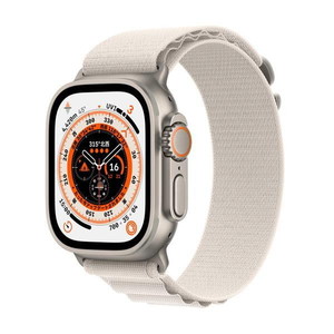APPLE MQFR3J/A スターライトアルパインループ M Ultra GPS+Cellularモデル 49mm [Apple Watch]