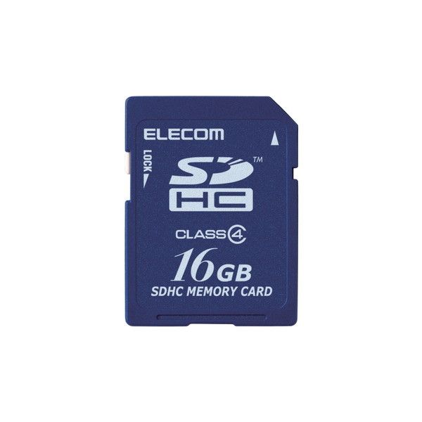 ELECOM MF-FSD016GC4/H SDHCJ[h Class4 16GB @lp ȈՃpbP[W