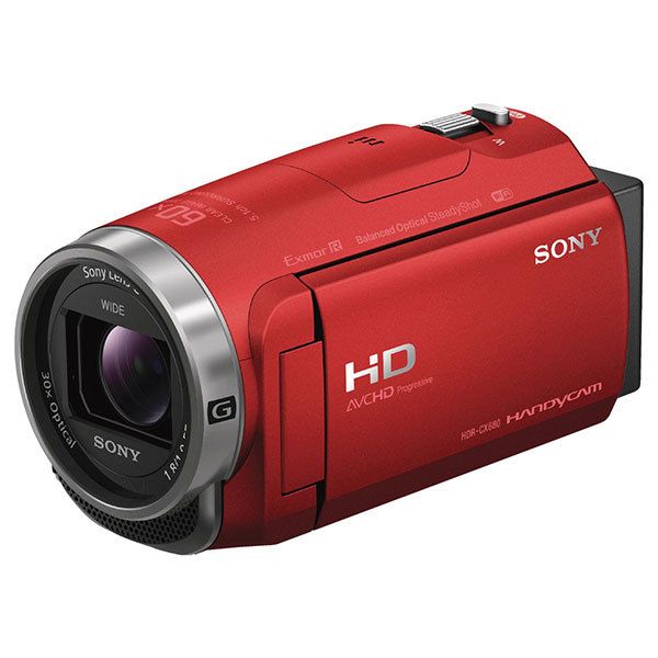 SONY HDR-CX680-R レッド ハンディカム [デジタルHDビデオカメラ