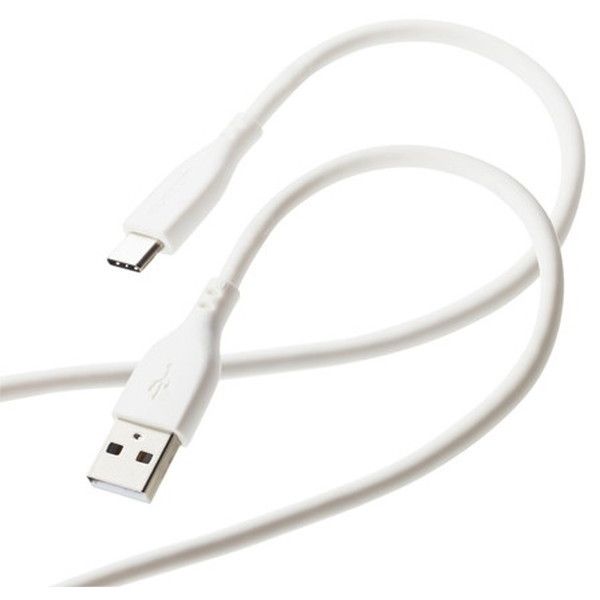 ELECOM MPA-ACSS20WH zCg USBP[u USB A to USB C VRf RoHS ȈՃpbP[W 2.0m